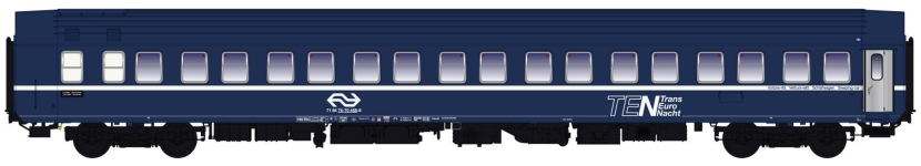 L.S. Models LS44191 - H0 - Schlafwagen TEN, NS, Ep. V